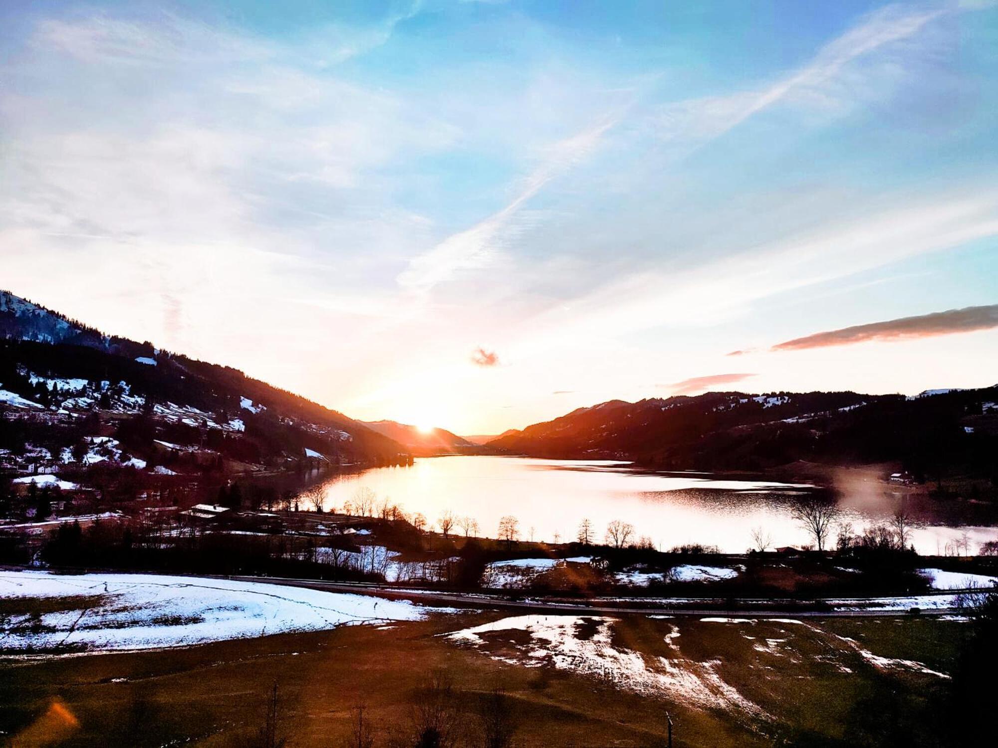 Berg-Juwel Hallenbad Mit Sauna Apartment Missen Wilhams Bagian luar foto