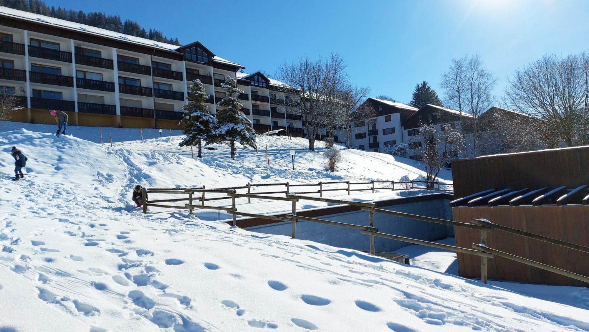 Berg-Juwel Hallenbad Mit Sauna Apartment Missen Wilhams Bagian luar foto